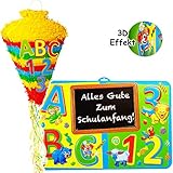 schuleinführung deko Individuell mit Ihrem WUNSCHvorNAMEN - einfach den Artikel 