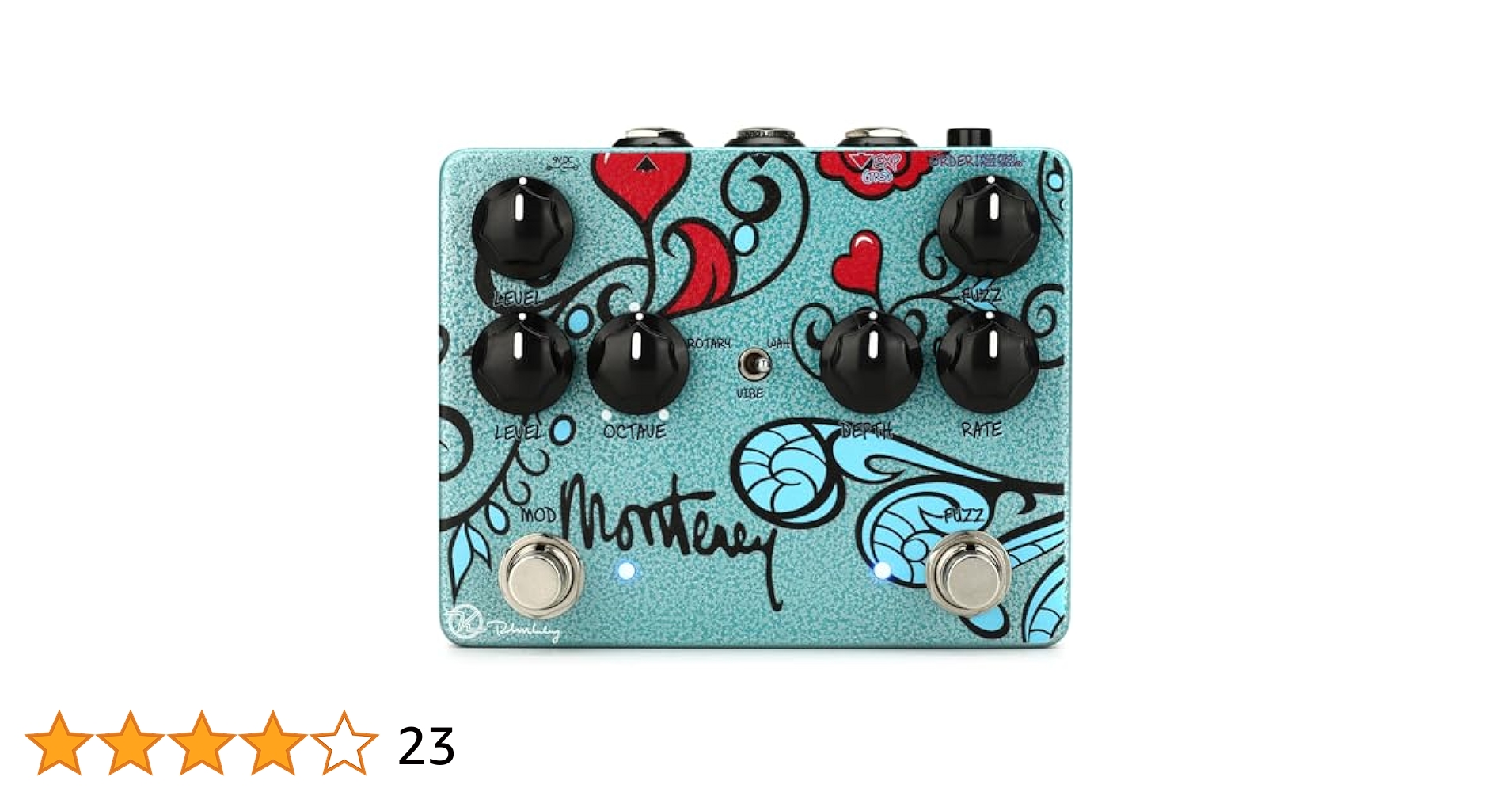 【レア】Keeley Monterey fuzz vibe Monterey Rotary Fuzz Vibe - Keeley Electronics Guitar