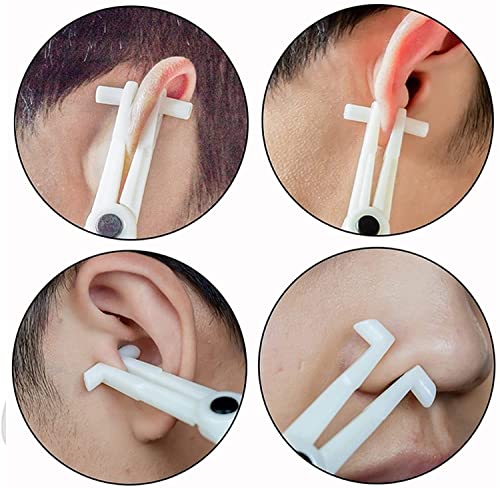 Disposable Piercing Clamps Set, Tazay 10Pcs Plastic Piercing Clamps Septum Forceps Body Piercing Plier Piercing Tool Supply For Ear, Lip, Navel, Nose, Tongue Perforation #TOP4