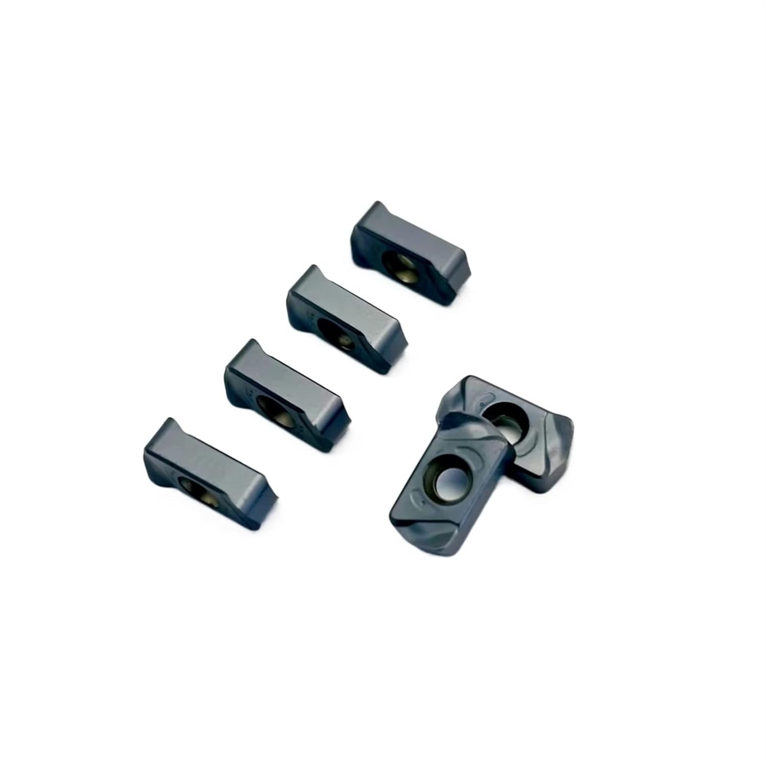 Indexable Carbide Lathe Tool 10PCS LNMU0303ZER MJ AH725 Double-Sided Fast Feed Cutting Insert Carbide Tool CNC Lathe