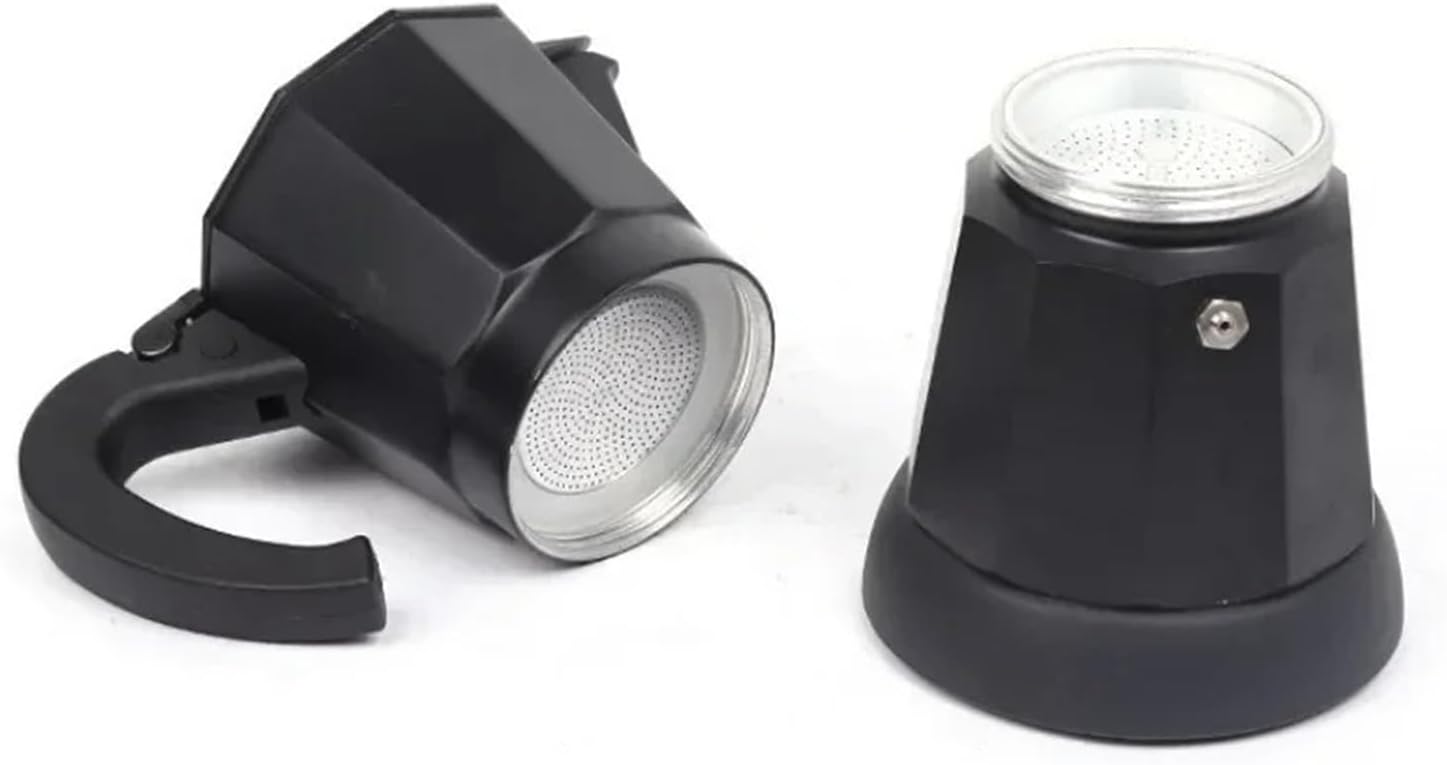 300ml Aluminum Electric Mocha Pot 6 Cups Italian Espresso Maker Fast And Convenient Coffee Barista Tools