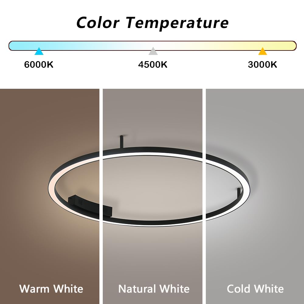 Immax NEO FINO Decken- (Wand-) Leuchte schwarz 80 cm 55 W 4285 lm Tuya Zigbee 3.0 mit Fernbedienung