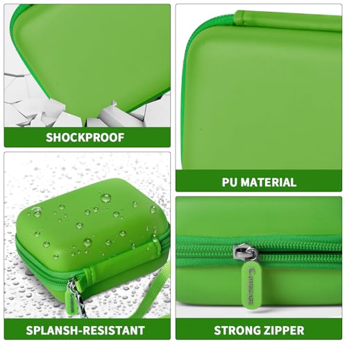 Funda Protectora para Cámara Digital Color Verde Pasto miniatura 3