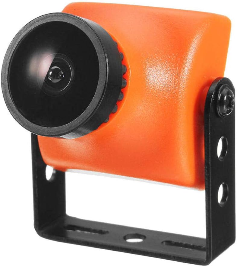 YANXM Orange 1200TVL CMOS 2.5mm/2.8mm 130/120 Degree 16:9 Mini FPV Camera-pal/NTSC 5V-12V for RC Drone