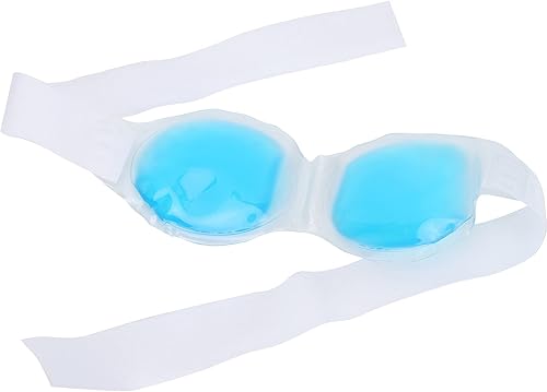 Miniatura 1 de Máscara de gel de hielo refrescante, almohadillas refrescantes para los ojos, compresa de ojos fríos y calientes reutilizables, paquete de hielo