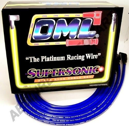 Integra Accord Wagon Civic CRX 10mm High Performance Blue Spark Plug Ignition Wire Set