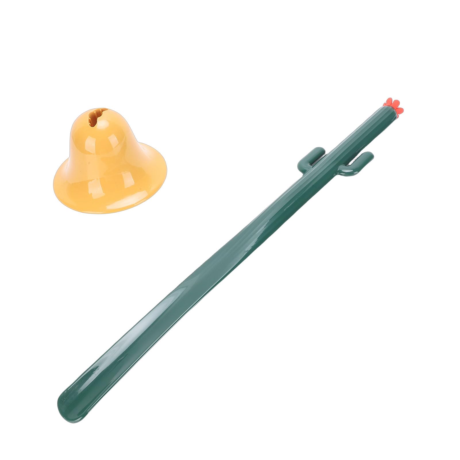 Calzador, Largo Diseño de Planta Juguetón Solución sin Curvatura Calzador de Largo, para Personas Mayores con Material PP Resistente 26.38 Pulgadas para Personas Mayores Mujeres Embarazadas