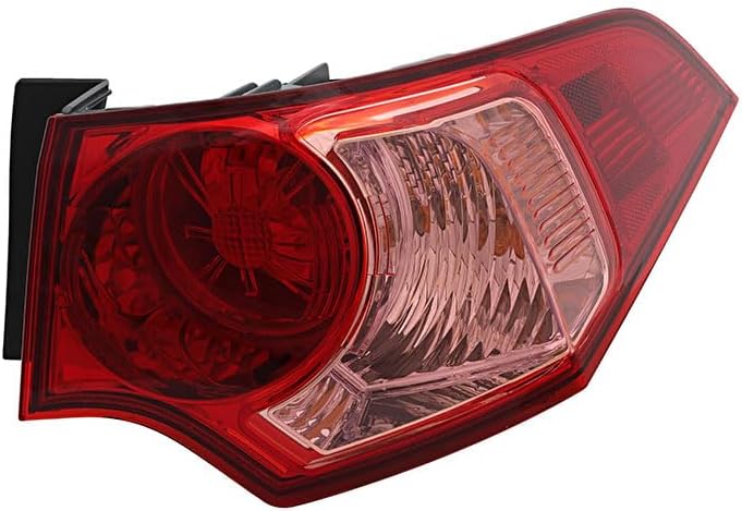 For Acura Tsx Outer Tail Light 2011 2012 2013 2014 Passenger Right Side Taillamp Assembly Replacement