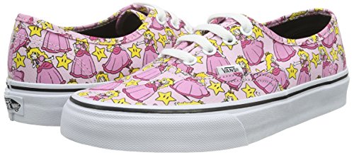 Vans Authentic, Zapatillas Unisex Adulto, Rosa ((Nintendo) Princess Peach), 39 EU