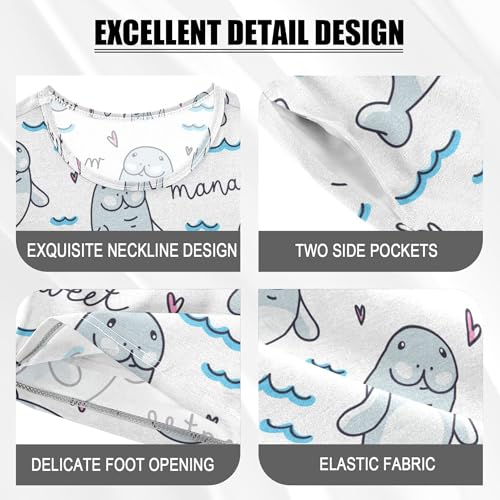 Cartoon Dinosaur Bones Short Pajama Sets Cotton Sleepwear Soft Two Piece Top and Bottom Nightwear PJS 5-14T4