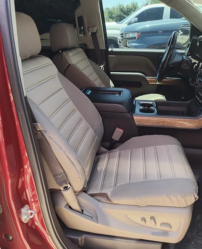 Housses de siège auto pour Silverado Tahoe 2014-2020 avec airbags