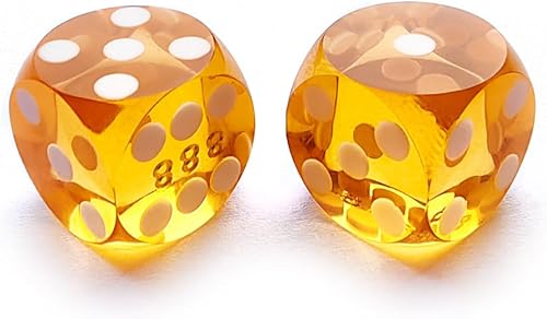 Miniatura 2 de Bescon Dice Dados de precisión pequeños profesionales de 0.500 in (12 pulgada) con número de serie aleatorio, mini dados de corte de precisión de