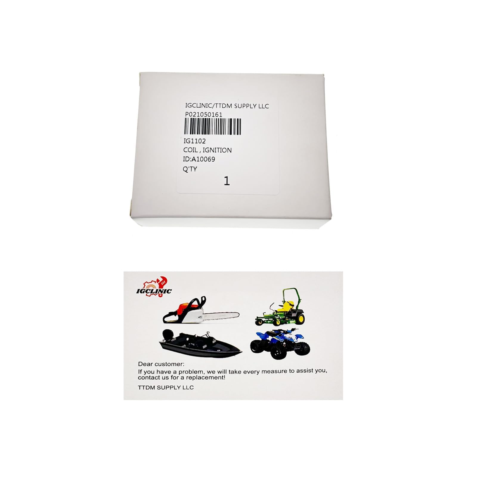 Bobina di accensione P021050161 compatibile con ECHO CS-2511P CS-2511T OPPAMA A10069, sostituisce P021050161 A10069