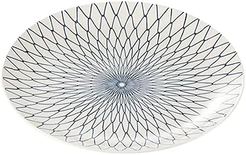 Set of 5 Amime 10.0 Plates [12.6 x 1.2 inches (32 x 3 cm)] [Serving Dishes] [Restaurants & Ryokan Japanese Tableware, Commercial Use]