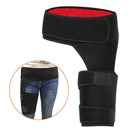 Cinta da coxa, Andoer Faixa de compressão para perna Cinta para virilha Cintura elástica para cintur