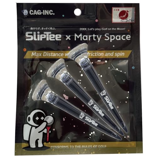【公式ショップ】【ツアー支給品】 Sliptee スリップティ R&A USGA ルール適合 SUBEッティ 透明 クリア スベッティ Professional Tee ゴルフティー 飛距離 プロトタイプ ゴルフ ティー 曲がらない プロフェッショナルティ スベッティー ゴルフ ティー スリップティー 海外モデル 透明ティー クリアティー (Sliptee×Marty Golf)