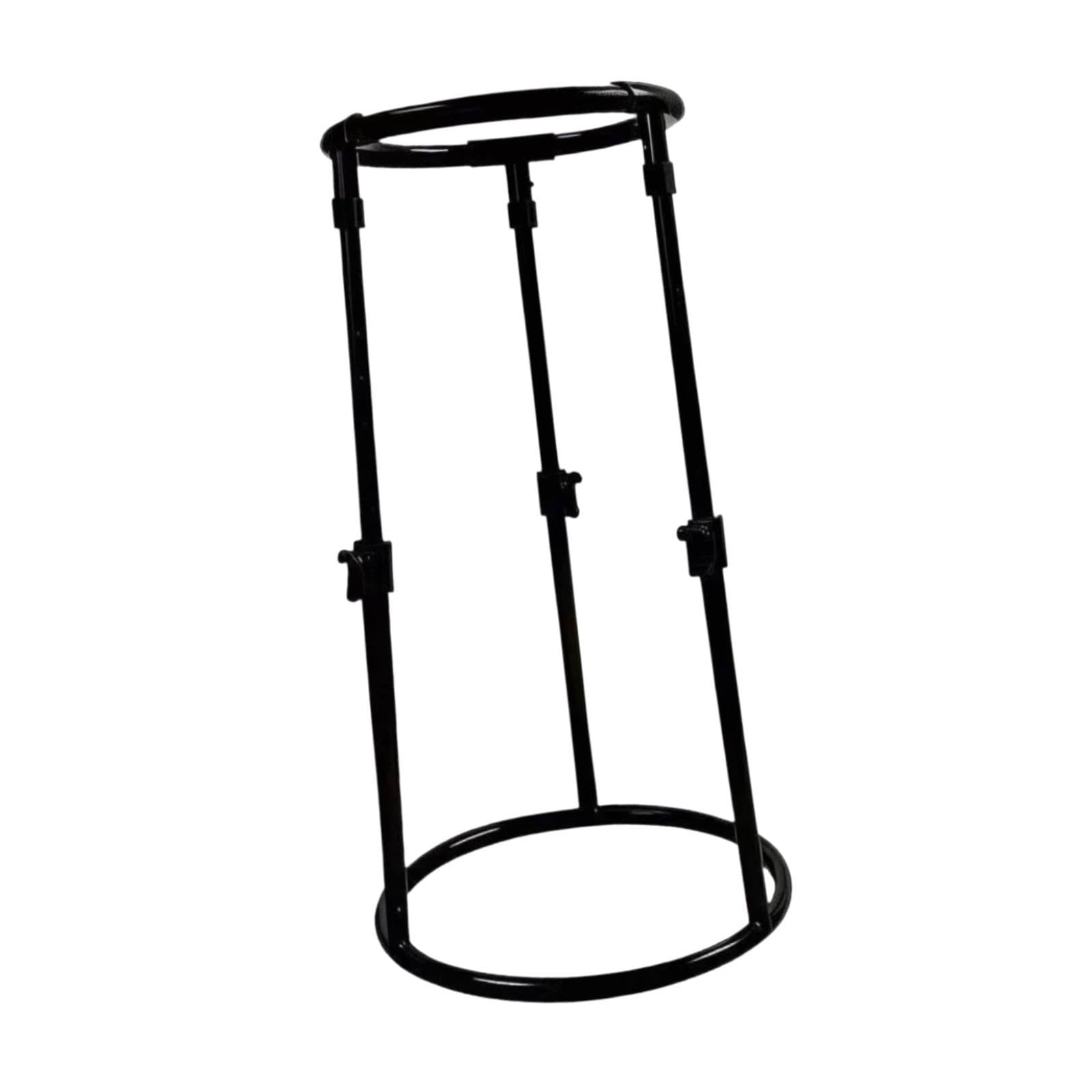 Soporte suelo para djembé, soporte percusión, práctico, estable para actuaciones en escenario, estante para batería altura ajustable, 23.5 Cm