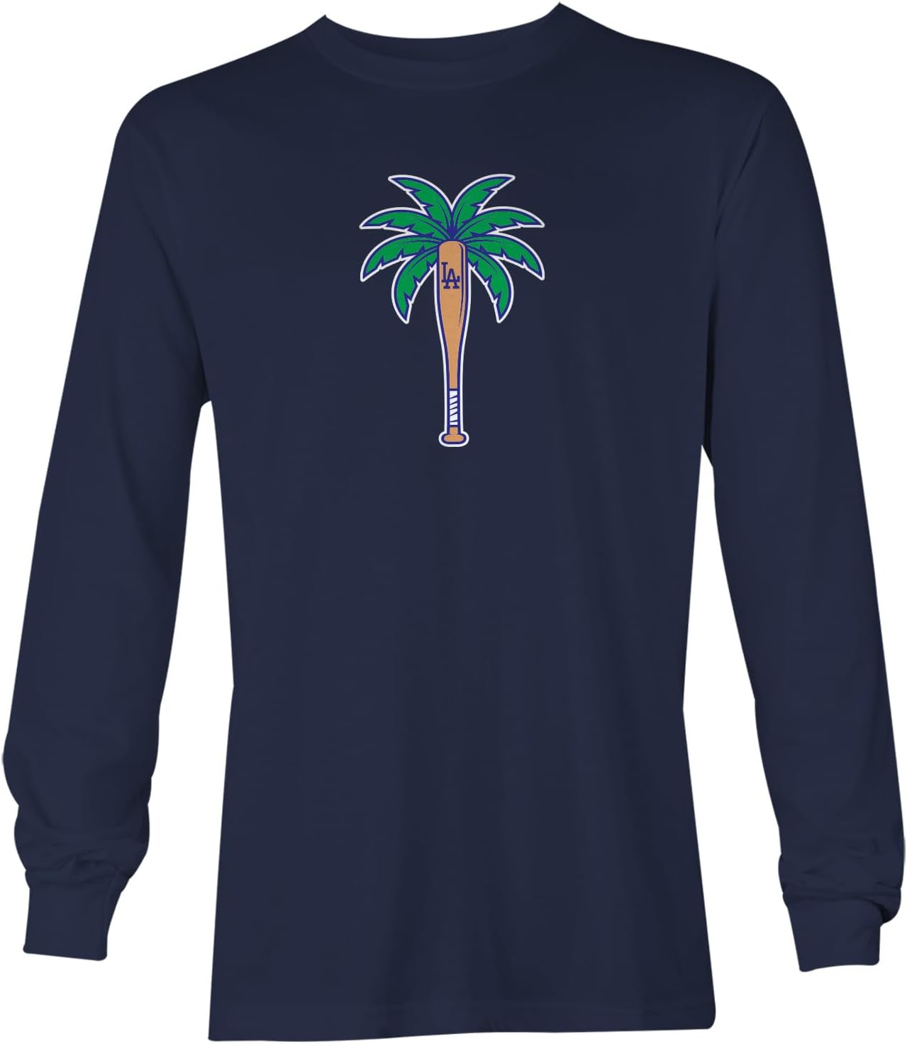 Tcombo Los Angeles Palm Tree Cali Baseball Bat Youth T-Shirt