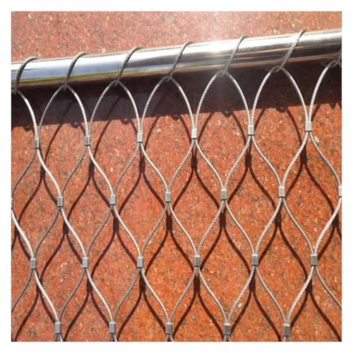 Filet de sécurité flexible acier pour empêcher les chutes et stopper le gibier