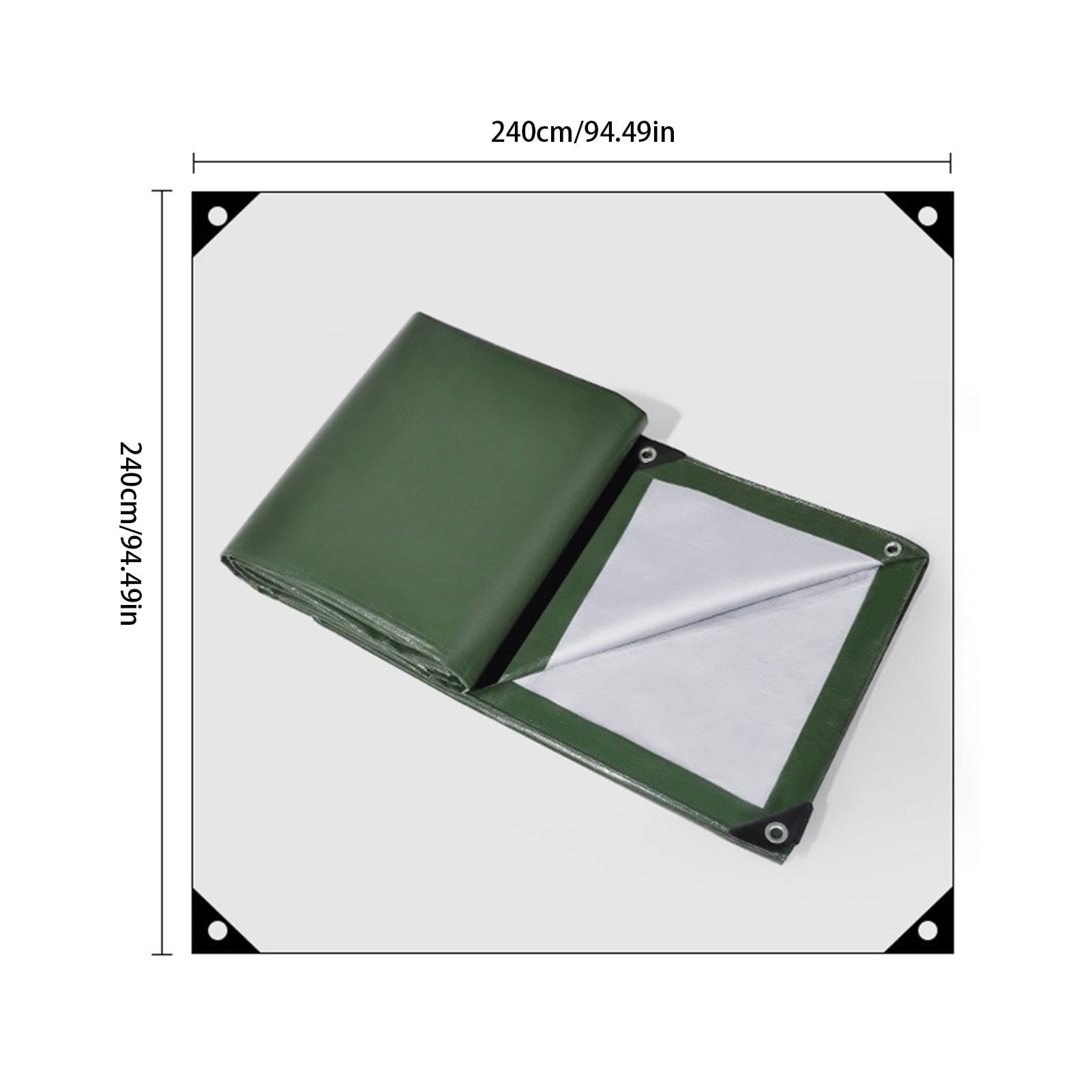 Bâche de sol pour tente – Bâche de survie pliable imperméable légère et