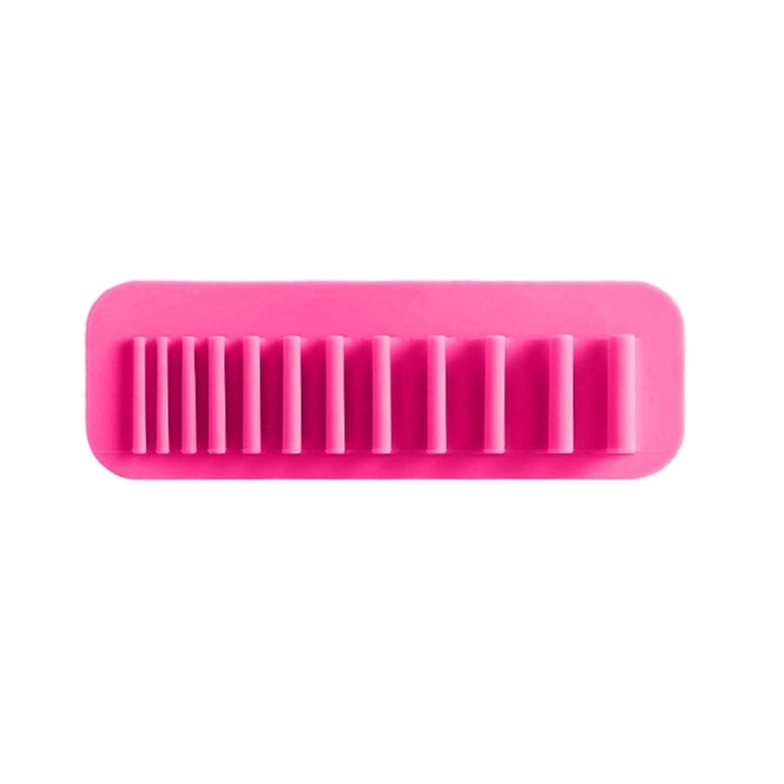 WLIHDB 2Pcs Soft Silicone Cosmetic Brush Storage Rack Wall-Mounted Makeup Drying Hanging Brushes Holder for Makeup Brushes(Color6)