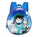 Produktbild My Hero Academia 1 2 3 Action-Eggy Rucksack, Blau