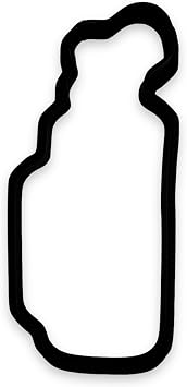 Golf Club Bag Cookie Cutter with Easy Push Design 4.5 inches