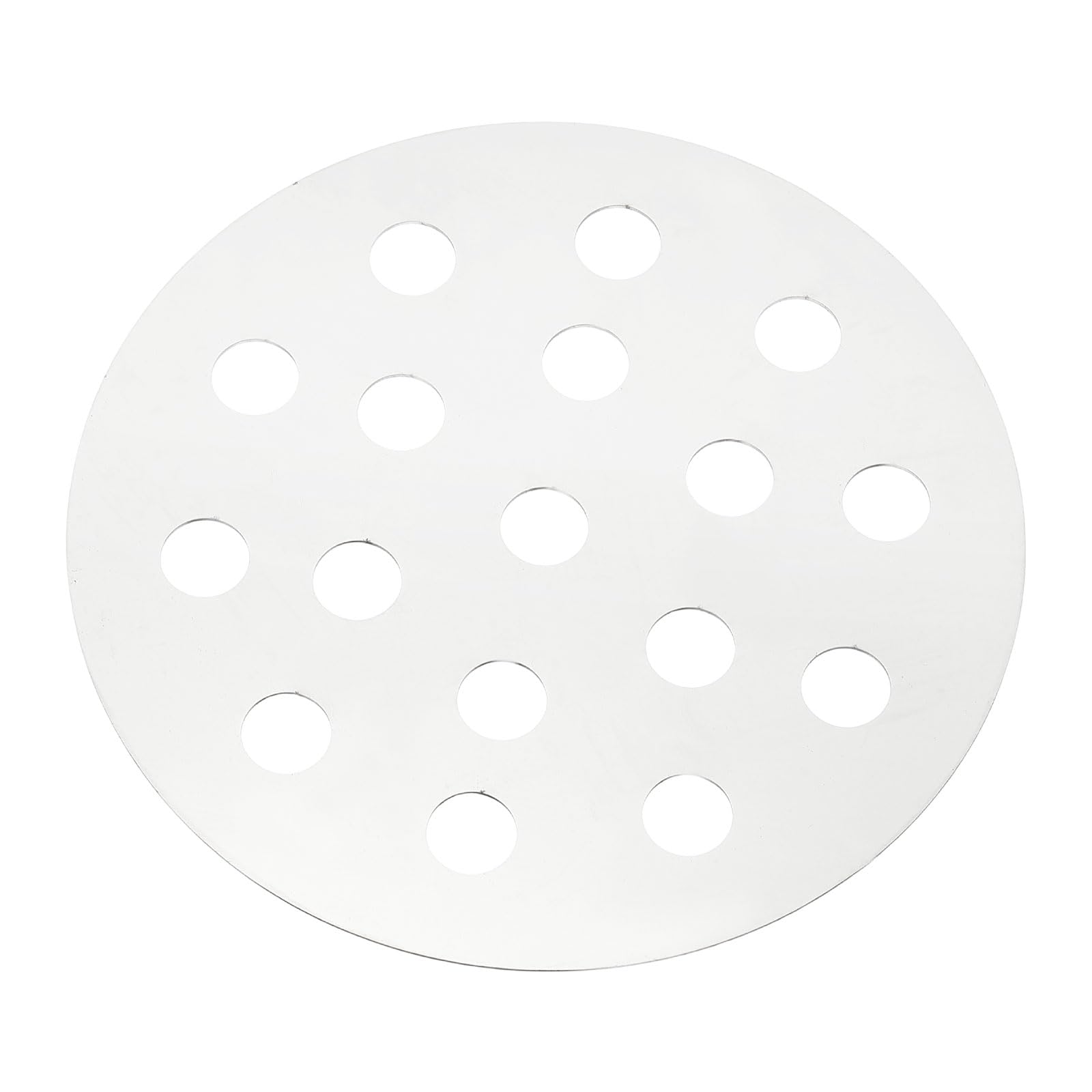 PATIKIL Bottom Fire Grate, 6.5" Round BBQ Grill Grate Replacement High Heat Charcoal Plate Stainless Steel Grilling Accessories for Grilling Barbecue Stove