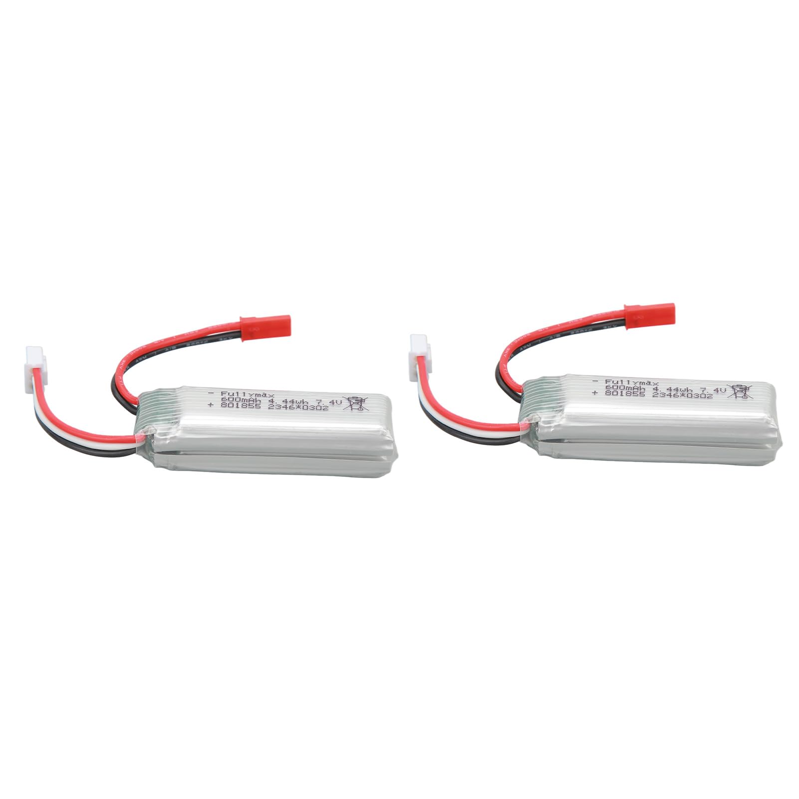 2 szt. RC samolot, baterie zamienne do XK A280 samolot R C bateria litowa 7,4 V 600 mAh