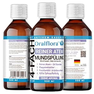 1x Hocheffektive Mundspülung 500ml mit Chlordioxid CDL – frischer Atem 24h – Mundwasser