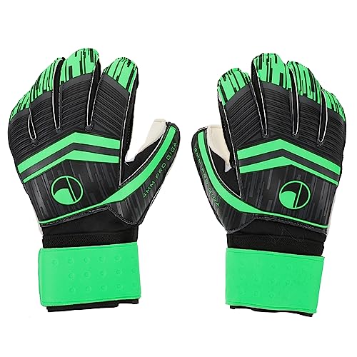 KICHOUSE Professional Goalkeeper Soccer Glove for Indoor/Outdoor Match/Training Green Size