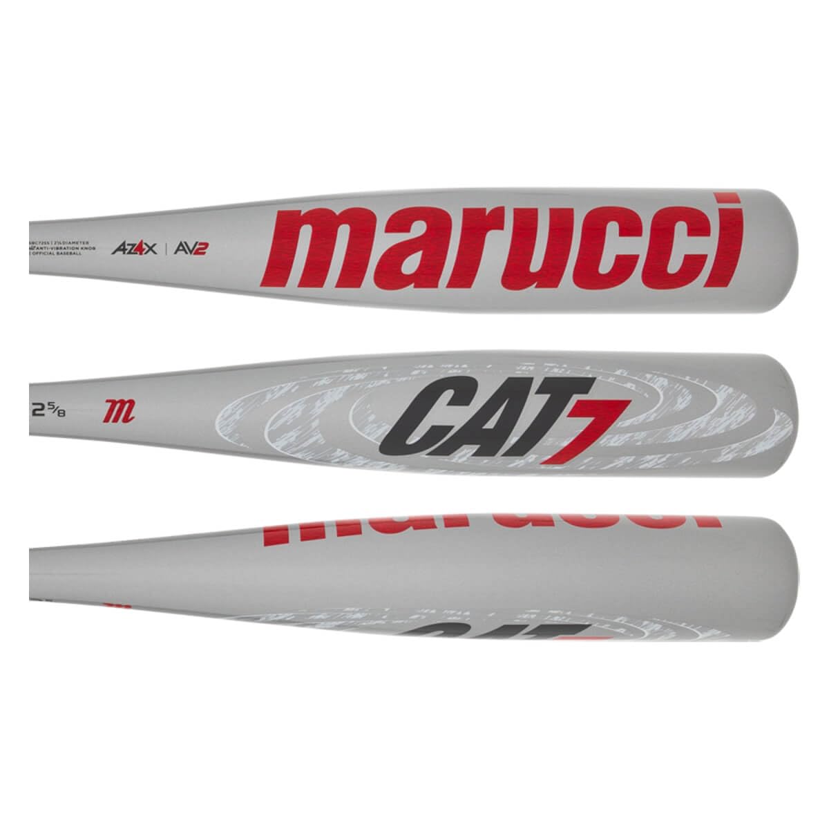 Marucci CAT7 Silver -5 USSSA Senior League Baseball Bat, 2 5/8