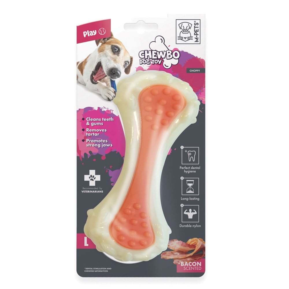 M-PETS CHEWBO CHOPPY DENTAL ET AROMALI KÖPEK OYUNCAĞI (L)