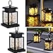 Produktbild Solar Laterne Solarlaterne für Außen Hängend LED Lichtkette Aussen Solarleuchte Hängeleuchten für Gartendeko/Balkon/Restaurant/Party/Weihnachten/Hochzeitsdekoration/Camping (2 PACK)