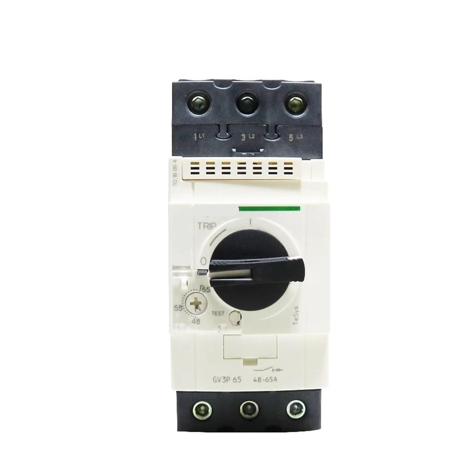 Disjoncteurs tripolaires GV3P18 pour une protection contre surcharges