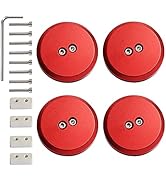 For Corvette C5 C6 C7 C8 Z06 ZR1 Red Leave In Lift Jack Pads Jacking Pucks USA - Foto 10