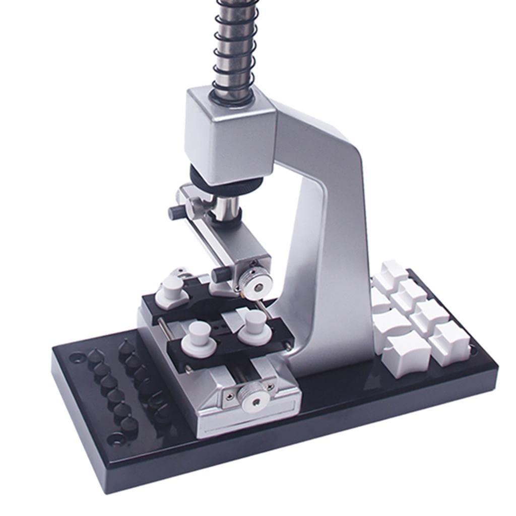 5700 Tischgerät, Robuste Uhrengehäuseöffnermaschine für Uhrenreparaturen, Holzbasis