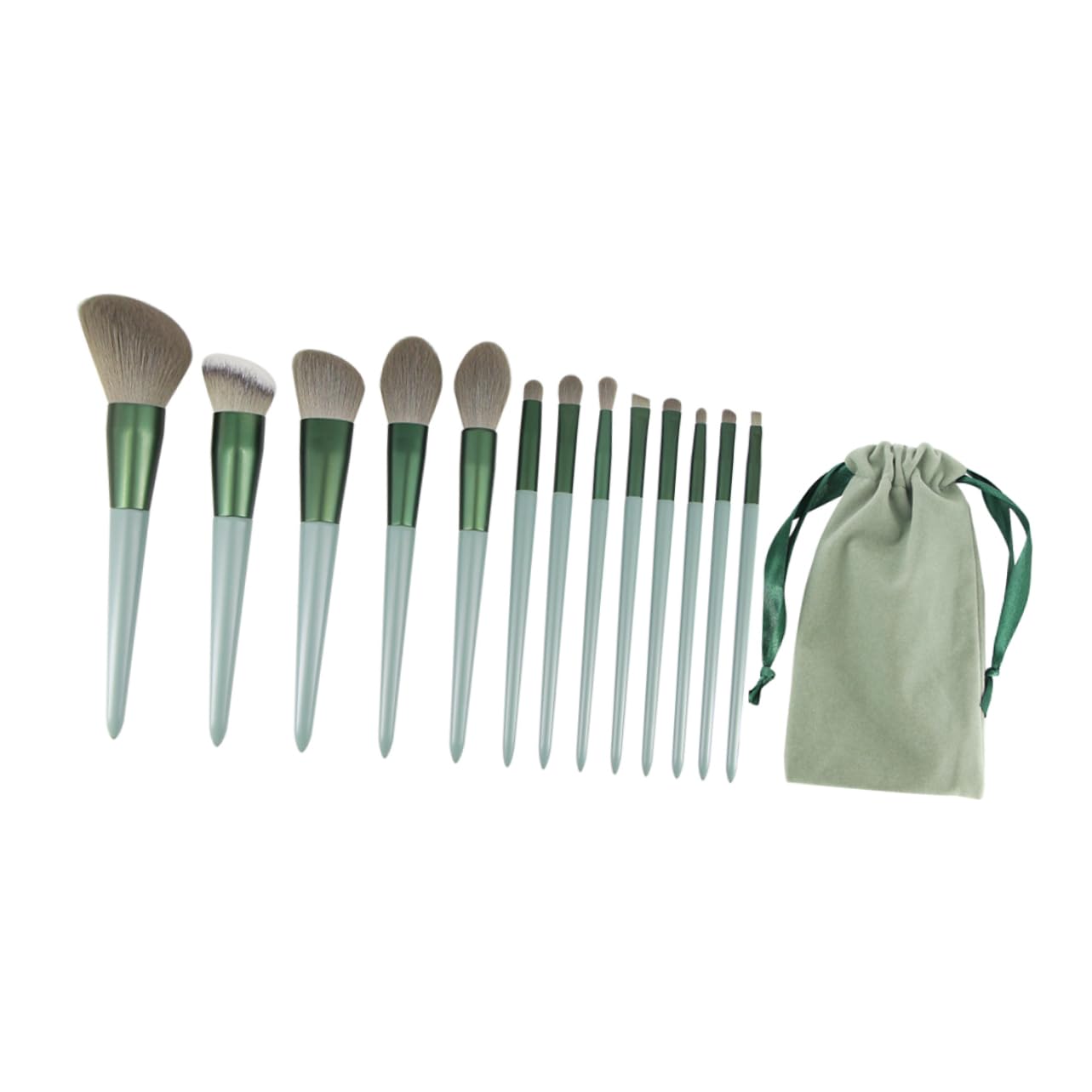 Pennelli per Trucco Strumenti per Bellezza del Viso Pennelli Morbidi per Cosmetici Fard Cipria Portatile e Leggero