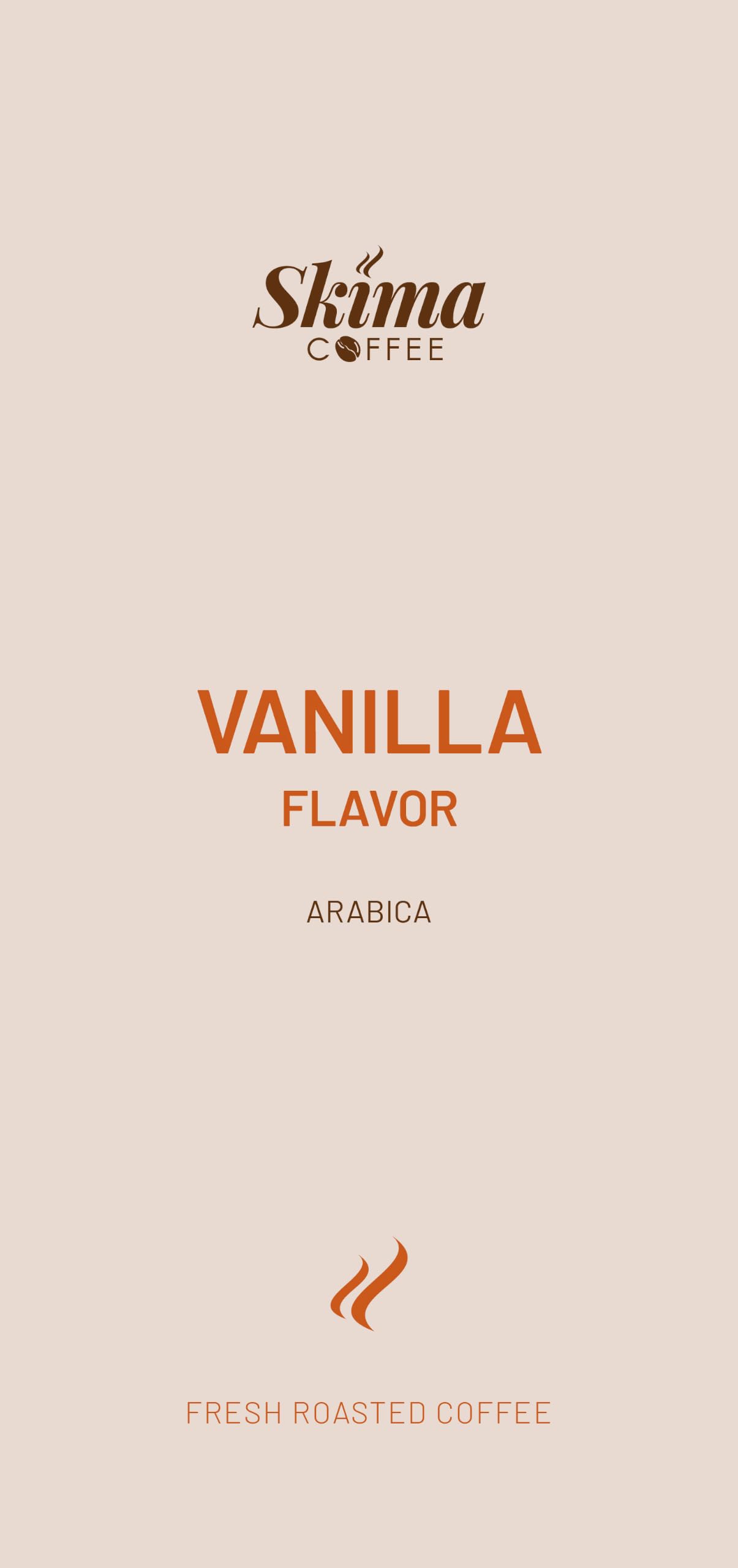 SkimaCoffee Caffè in grani 2 x 1 kg DOLCEZZA ALLA VANIGLIA aromatizzato