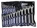 Produktbild HM Müllner 222-20 Ring-Gabelschlüsselsatz 20tlg inkl. Rolltasche, 6-32 mm