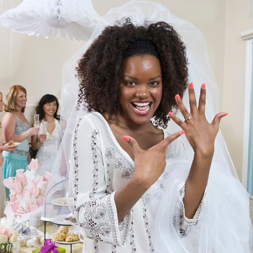 Solitaire Engagement Ring for Women by Ginger Lyne |CZ 1.5 Ct Faux Simulated Diamond Ring |925 Sterling Silver White Gold Wedding Bridal| Fake Travel or Promise for Her - Size 94