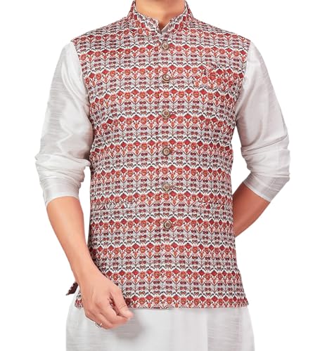 Image of Studio Shringaar Men's Nehru Jacket /Waist Coat