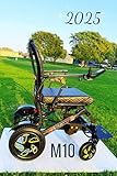EAONE M10 Carbon Fiber, Electric Wheelchair, 2026 Quick Folding Ultra Lightweight Motorized Portable Wheelchair, Carbon Fiber