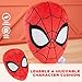 Disney Spiderman 3D Plush Pillow Cushions for Bed, Kids Bedroom Accessories 34 x 25cm - Spiderman Gifts for Boys (Red) Disney Spiderman 3D Plush Pillow Cushions for Bed, Kids Bedroom Accessories 34 x 25cm - Spiderman Gifts for Boys (Red)