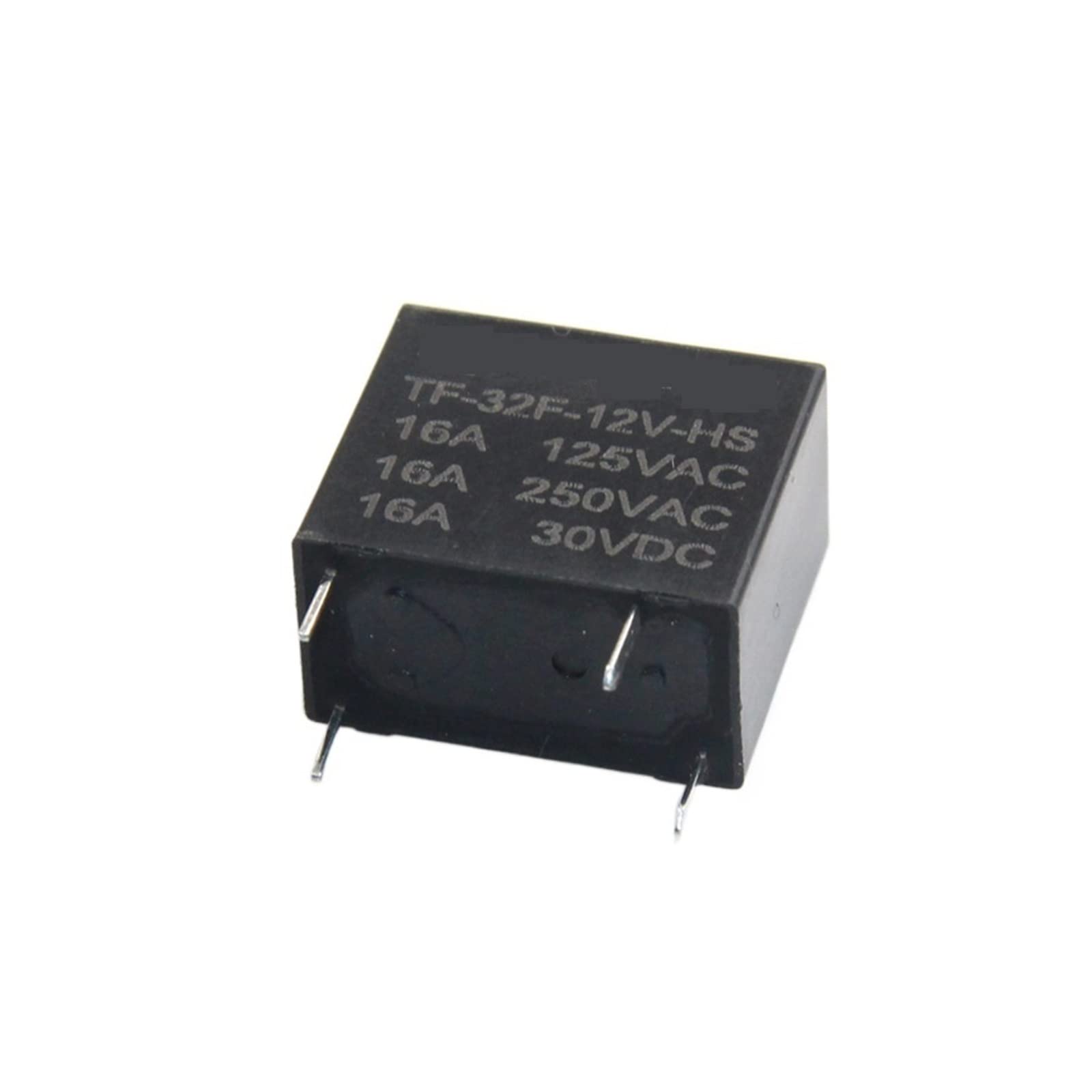 Relais de puissance 32F 16A 220V AC micro-composant 4 broches 24VDC 5V