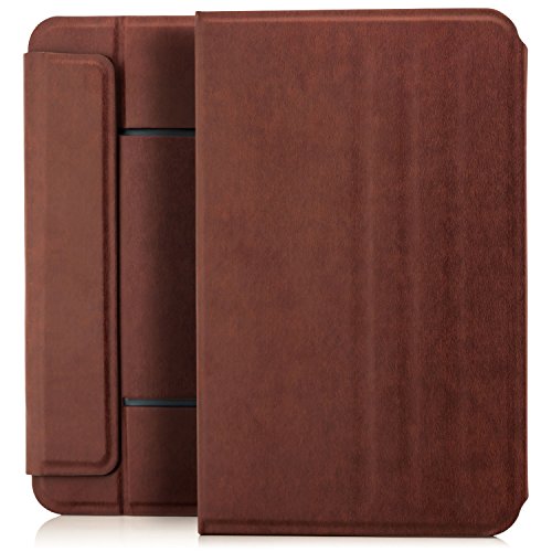 Preisvergleich Produktbild Saxonia Tablettasche Case Schutztasche mit Standfunktion (Saugnapf Halterung) Braun