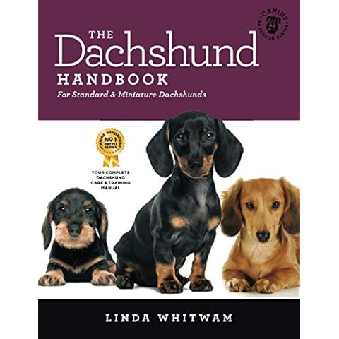 The Dachshund Handbook: For Standard & Miniature Dachshunds (Canine Handbooks) Cover