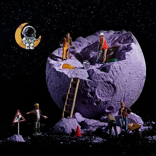 GobiDex Ausgrabungsset für Kinder, Natürliche Edelsteine und Kristalle, Mineralien Steine für Kinder ab 6 7 8 9 10, Mond Schatzsuche Spielzeug, Sonnensystem, Planeten Geschenk für Jungen und Mädchen