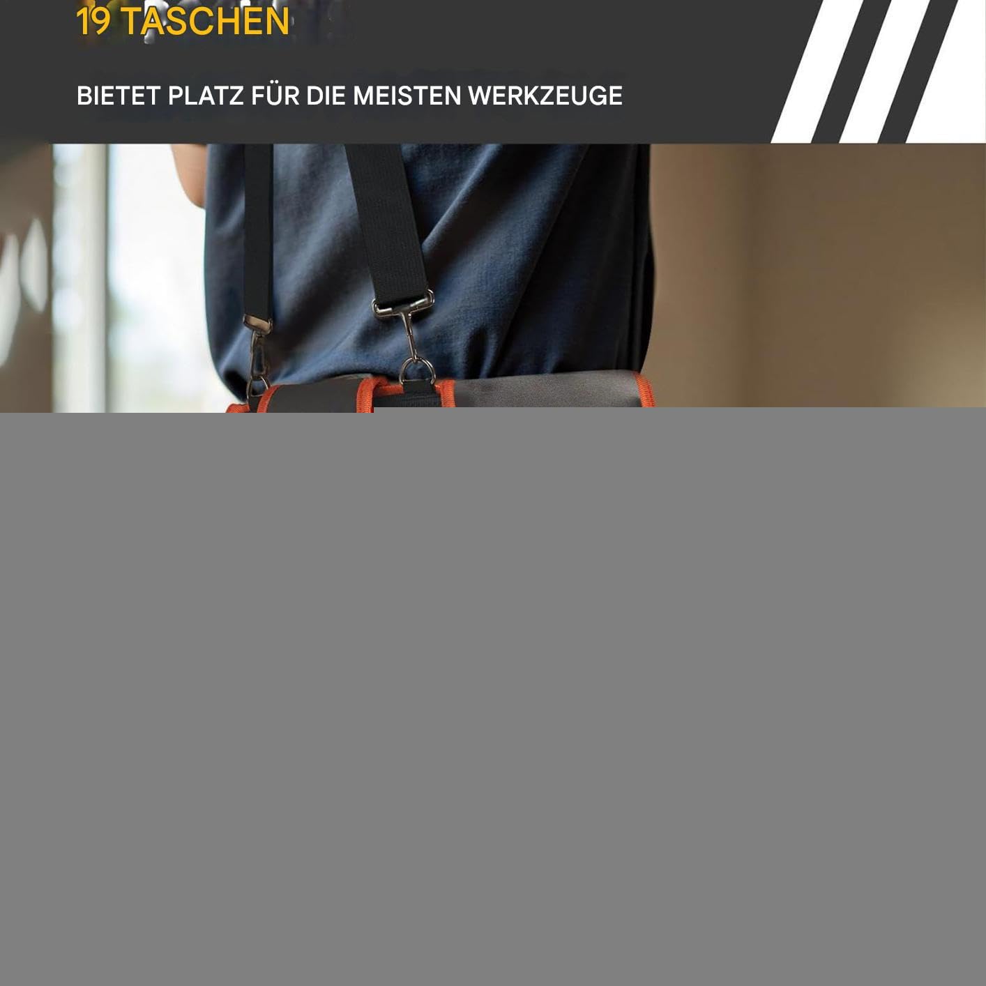 Ceinture à outils – Ceinture à outils pratique, sac de travail réglable