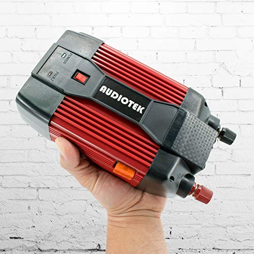 Audiotek 1500W Watt Power Inverter Dc 12V Ac 110V Car Converter Usb Port Charger #TOP4